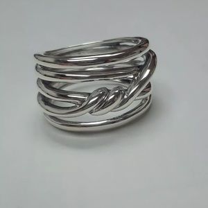 DAVID YURMAN 14MM WIDE CONTINUANCE STERLING